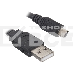 Кабель Gembird/Cablexpert CCP-USB22-AM5P-3 USB 2.0 Pro Кабель , 2xAM/miniBM 5P, 0.9м, экран, черный , фото4