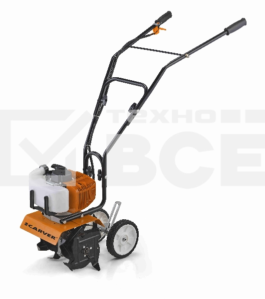 Культиватор бензо CARVER T-300 мини 3лс 2ткт шир.26см