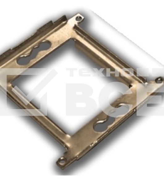 Суппорт Lanmaster LAN-MF45X45 1xMosaic металлический упак:1шт