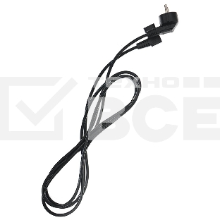 Кабель компьютер - розетка  угловой  220V <3м> (Европейский стандарт)  Telecom <TP021DA-3.0-BK>