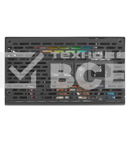 Блок питания Thermaltake ATX 650W Toughpower GF1 ARGB 80 PLUS gold (24+4+4pin) APFC 140mm fan color LED 9xSATA Cab Manag RTL