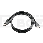 Кабель CablexpertDisplayPort->HDMI, 10м, 20M/19M, черный, экран, пакет, фото 1