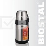 Термос BIOSTAL-СПОРТ NGP1200P 1.2 л, универс, ручка и рем. для переноски, доп. пласт. чашка, фото3