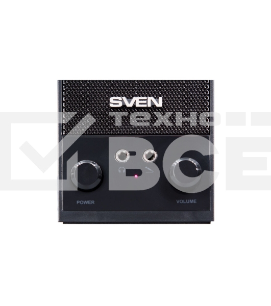 Акустическая система Sven SPS-604 2.0 черный 4Вт
