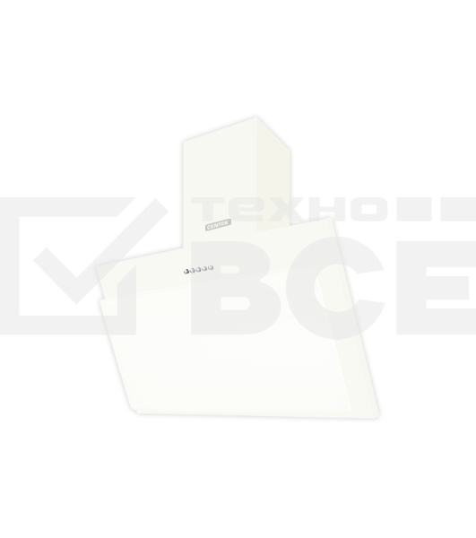 Вытяжка наклонная Centek CT-1826-60 белый, 60 см, 600 куб. м/ч, 69 дБ