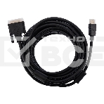 Шнур HDMI - DVI-D с фильтрами, длина 7 метров (GOLD) (PE пакет) Rexant, фото3