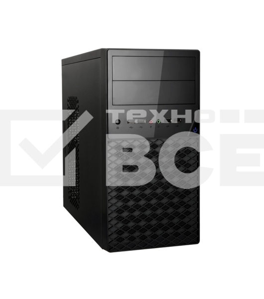 Компьютерный корпус Exegate EX284032RUS Minitower BA-203U Black, mATX, <без БП>, 2*USB+1*USB3.0, Audio