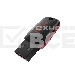 Флеш диск Netac 128Gb U197 NT03U197N-128G-20BK USB2.0 черный/красный, фото 1