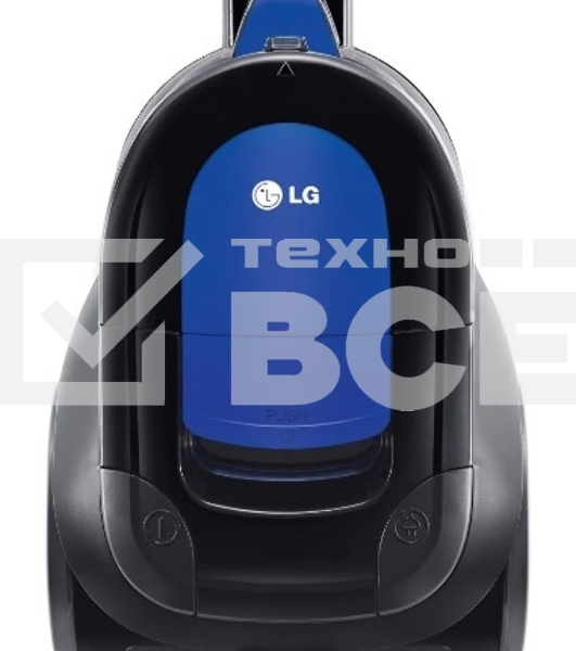 Пылесос LG VK69662N синий, 350/1600 Вт, уборка сухая, пылесборник контейнер 1.2 л