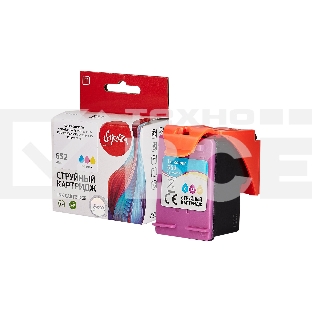 Струйный картридж Sakura F6V24AE (№652 Tri-colour) для HP, триколор, 20 мл., 300 к.