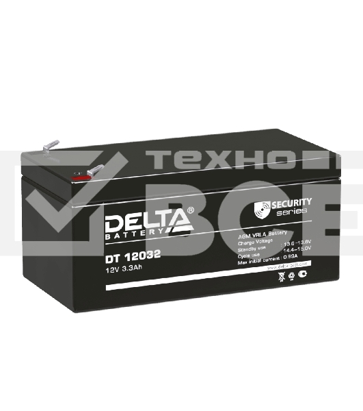 Батарея Delta DT 12032 (12V, 3.2Ah)