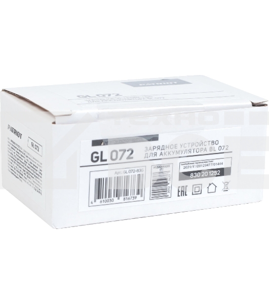 Устройство зарядное PATRIOT GL072 7.2V