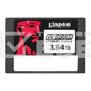 Накопитель SSD Kingston SSD DC600M, 3840GB, SATA III, 2.5