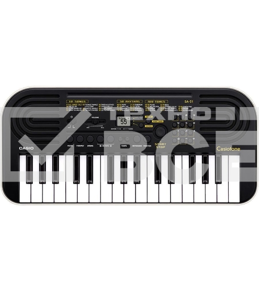 Синтезатор Casio SA-51 32 клав. черный