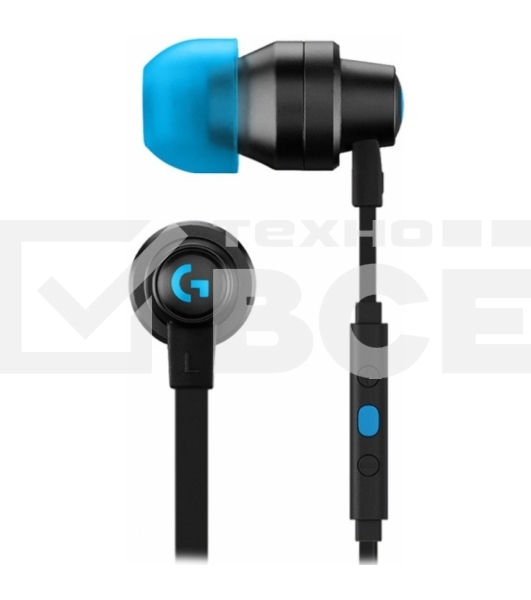 Гарнитура игровая Logitech G333 Black (черный), 3.5мм (арт. 981-000927, M/N: A00135 / A00138)