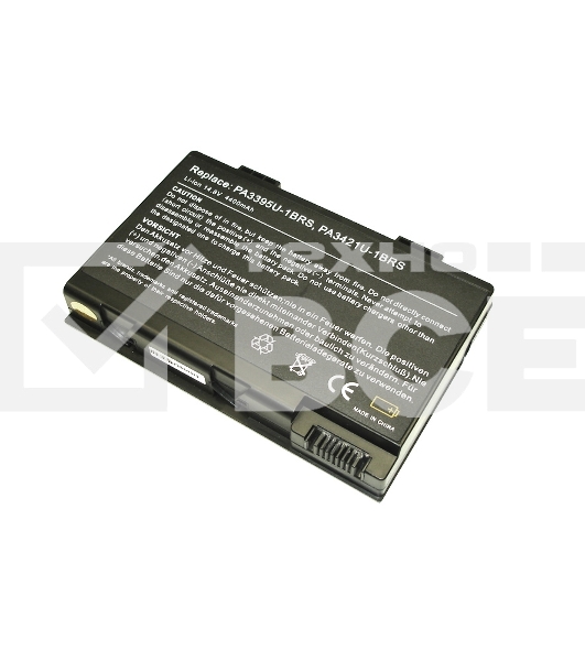 Аккумуляторная батарея для ноутбука Toshiba Satellite M30X  14.8V 4400mAh OEM черный