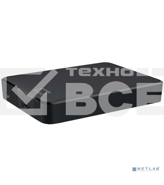 Внешний HDD 2.5' Western Digital Elements Portable, 5TB, USB 3.2 Gen 1 Type-A, 5400 rpm, черный