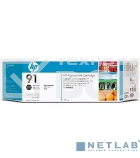 Картридж струйный HP №91 C9465A фото черный для HP DJ Z6100 (775мл)