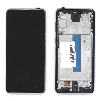 Дисплей (модуль) для Samsung Galaxy A73 SM-A736B в сборе с тачскрином и рамкой OLED small size серый, фото2