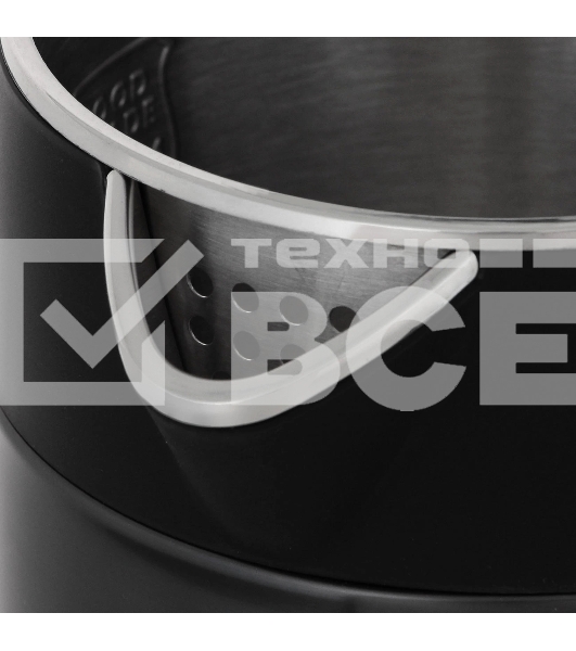 Чайник электрический Midea 1.5л, 2200 Вт, черный