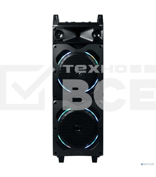 Акустическая колонка Dialog Oscar AO-220 1.0, 100W RMS, Караоке с беспр. микр, BT/FM/USB/SD/GT