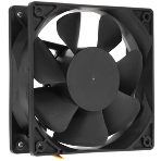 Вентилятор для корпуса Gembird черный, 120 мм, 2500 об/мин, 38.65 дБ, 3 pin, фото6