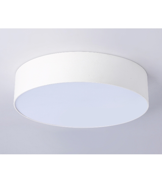 Потолочный светодиодный светильник Ambrella light FV5519 WH белый LED 26W 3000K D220*58 (Без ПДУ)