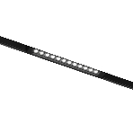 Трековый линейный светильник Ambrella light GL8075 BK черный IP20 9W 3000-6000K 220V 24° 220*25*41, фото4