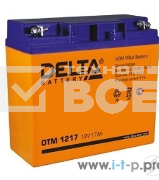 Батарея Delta DTM 1217 (12V, 17Ah)