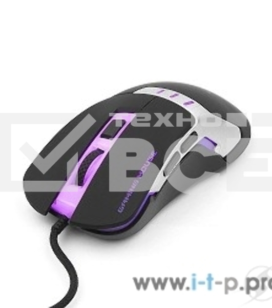 Мышь проводная Gembird MG-520 черный, 3200 dpi, USB, кнопки - 6