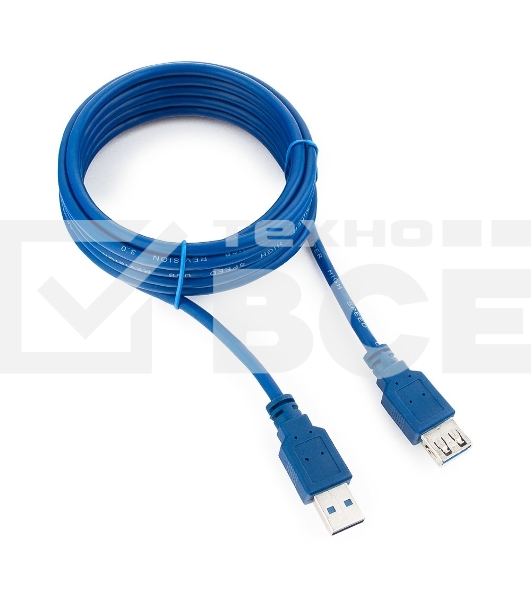 Кабель Gembird PRO CCP-USB3-AMAF-10, USB 3.0 кабель удлинительный 3.0м AM/AF позол. контакты, пакет