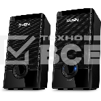 Колонки Sven 318 черный {USB-порт ПК, ноутбука или адаптер 5V DC}, фото2