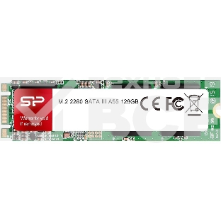 Накопитель SSD Silicon Power A55, 128GB, M.2 2280, SATA III, R/W 460/360
