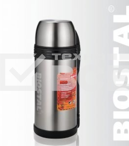 Термос Biostal NGP-1500P универсальный, 1,5 л., c ручкой