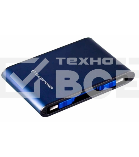 Внешний жесткий диск Silicon Power USB 3.0 1Tb A80 SP010TBPHDA80S3B Armor (5400 об/мин) 2.5