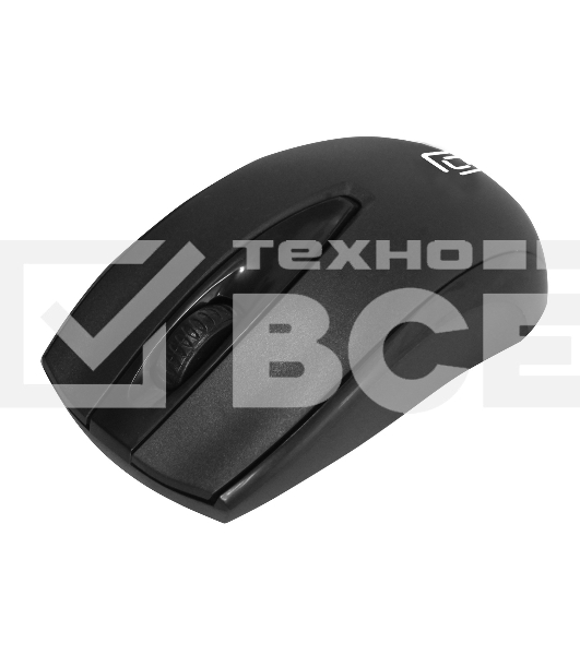 Мышь беспроводная Oklick 540MW черный, 1200 dpi, радиоканал, USB, кнопки - 3