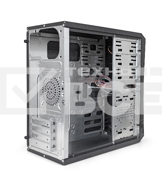 Компьютерный корпус Exegate EX284032RUS Minitower BA-203U Black, mATX, <без БП>, 2*USB+1*USB3.0, Audio