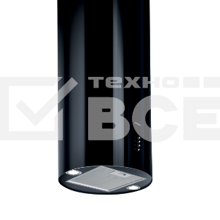 Вытяжка Jet Air, Декоративный дизайн, 43 см, 290 Вт, кнопочное управление, 1200 куб. м., черная