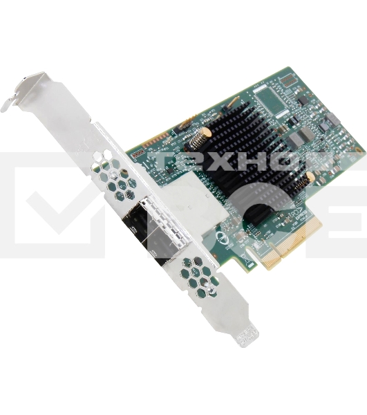 Контроллер LSI SAS 9300-8e SGL (8-Port Ext, 12Gb/s SATA+SAS, PCIe 3.0 HBA)