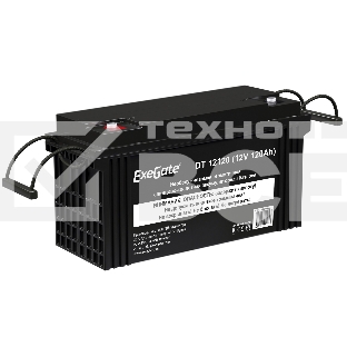 Аккумуляторная батарея ExeGate EX282988RUS DT 12120 (12V 120Ah, под болт М8)