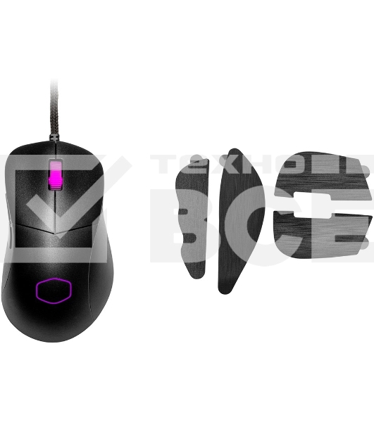 Мышь проводная Cooler Master MM730 (MM-730-KKOL1) черный, 16000 dpi, USB, кнопки - 6