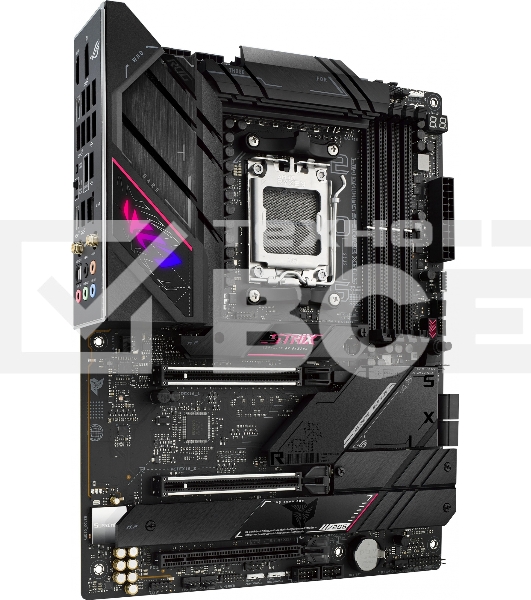 Материнская плата ASUS ROG STRIX B650E-E GAMING WIFI, AM5, AMD B650, 4xDDR5, 4xSATA, 4xM.2, 1xPCI-E 4.0 x4, 1xPCI-E 5.0 x8, 1xPCI-E 5.0 x16, 1xDP, 1xHDMI, 1x 2.5Gb LAN, 4xUSB-A 3.2 Gen 2, 6xUSB-A 3.2 Gen 2, 1xUSB-C 3.2 Gen 2, 1xUSB-C 3.2 Gen 2x2, 5x3.5 мм