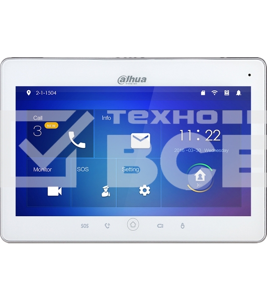 Видеодомофон Dahua DHI-VTH5241DW-S2 белый