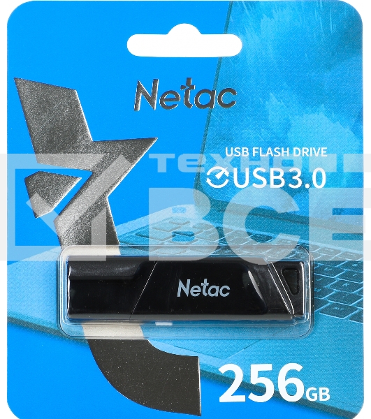 Флеш диск Netac U336 USB3.0 Write protect Switch Flash Drive 256GB