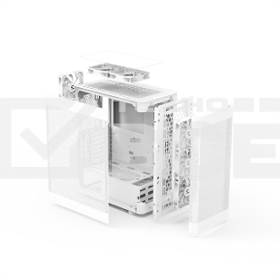 Компьютерный корпус ZALMAN i4, ATX, WHITE, FRONT MESH, SIDE MESH, 2x3.5