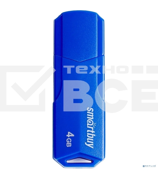 Флеш диск USB SmartBuy 4GB CLUE Blue (SB4GBCLU-BU)