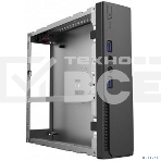 Компьютерный корпус с внешним блоком питания 120Вт. Сase Foxline mITX 120W ext., DC-converter, 2xUSB3.0, 1x40mmFan, Black, VESA, powercord, фото3