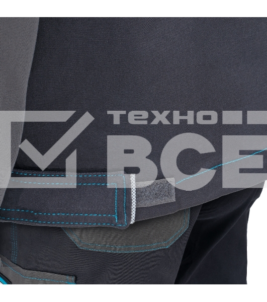 Куртка профессиональная рабочая, 97% хлопок 3% спандекс, XXXL Gross