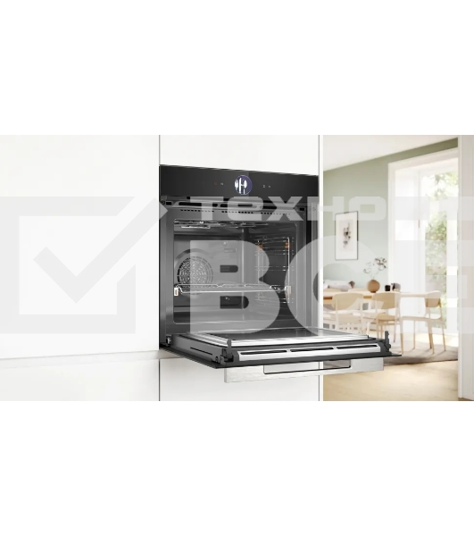 Духовой шкаф электрический Bosch Serie 8 HMG776NB1 черный