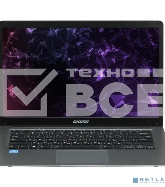 Ноутбук Digma EVE C4403 Celeron N4000 4Gb eMMC128Gb Intel UHD Graphics 600 14